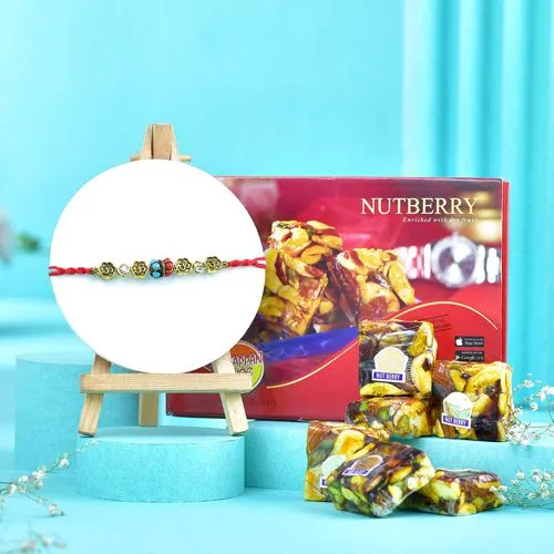 Festive Rakhi Nutberry Combo