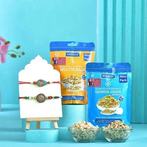 Rakhi Bliss  N  Healthy Treats Combo