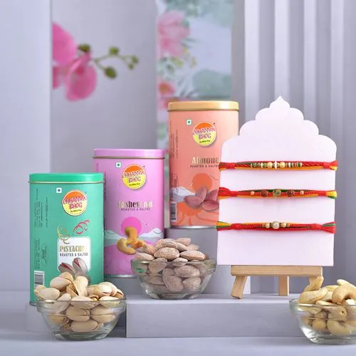 Rakhi Blessings with Gourmet Nuts