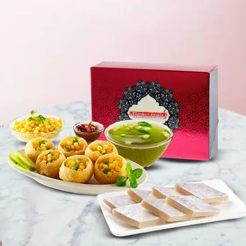 Kaju Katli  N  Pani Puri Fun