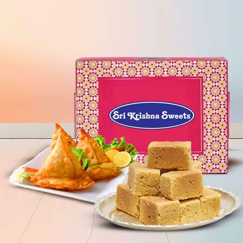 Mysore Pak  N  Samosa Delight